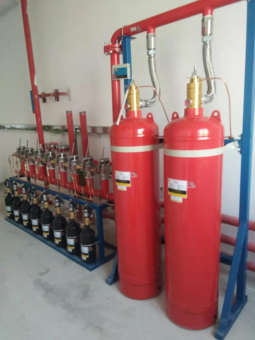 七氟丙烷氣體滅火系統(tǒng):中山君蘭220千伏變電站