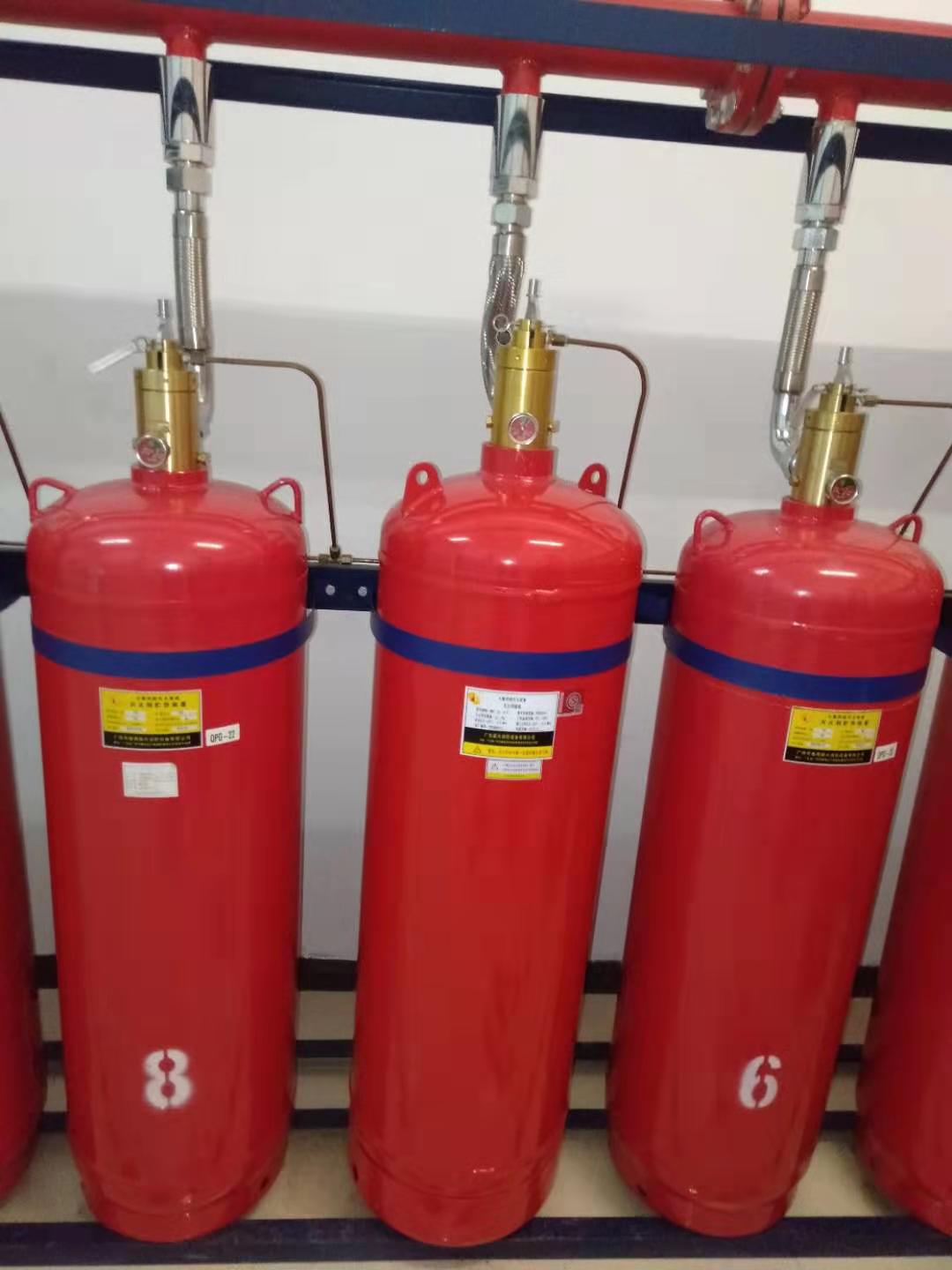 七氟丙烷氣體滅火系統(tǒng):中山君蘭220千伏變電站