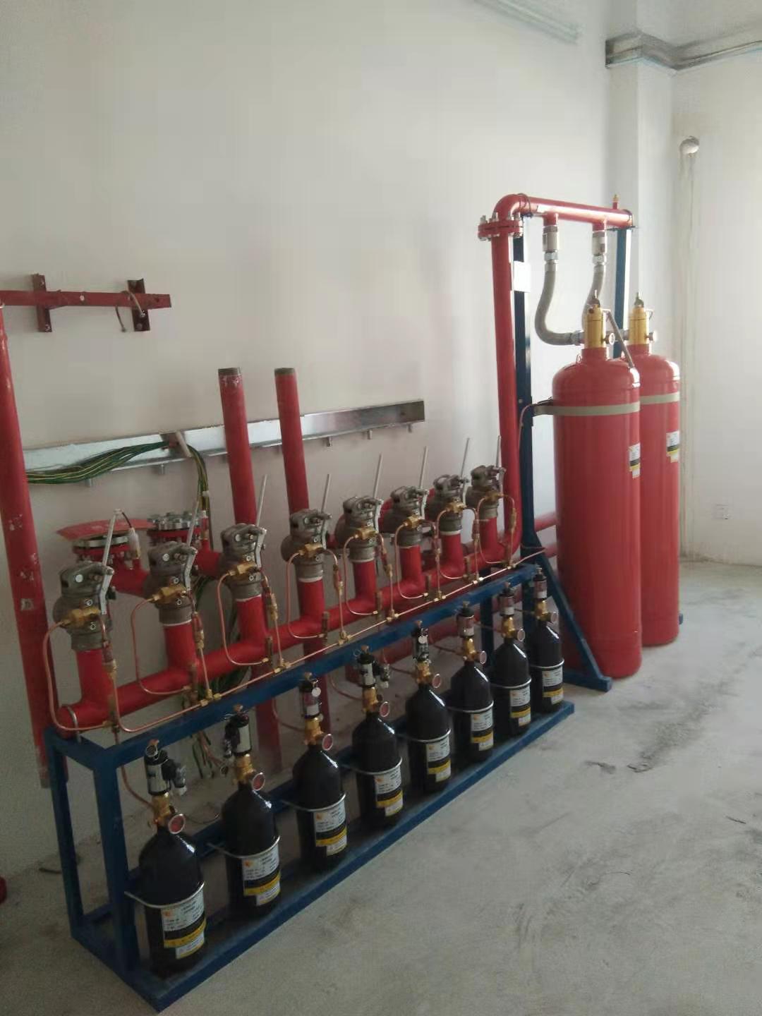 七氟丙烷氣體滅火系統(tǒng):中山君蘭220千伏變電站